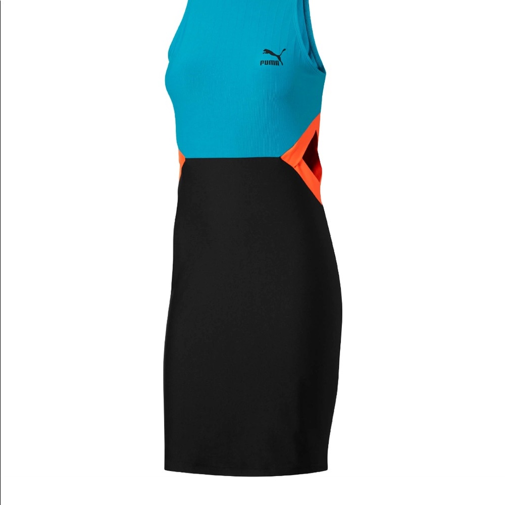 Puma - ClASSIC, COLORBLOCKED CUTOUT DRESS